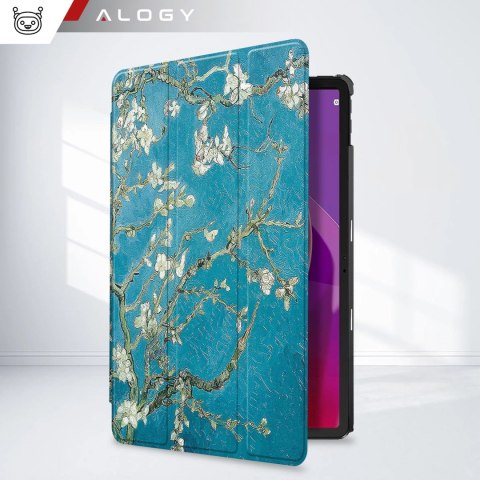 Etui do Lenovo Tab K11 / K11E 11" M11 10.95" TB330FU / TB330XU / TB331FC obudowa na tablet Case Alogy Book Cover Kwitnący migdał