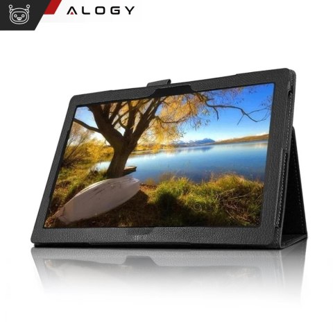 Etui do Lenovo Tab K11 K11E 11" M11 10.95" TB330FU/TB330XU/TB331FC stojak pokrowiec obudowa z klapką na tablet Case Alogy Czarne