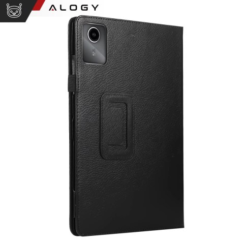 Etui do Lenovo Tab K11 K11E 11" M11 10.95" TB330FU/TB330XU/TB331FC stojak pokrowiec obudowa z klapką na tablet Case Alogy Czarne
