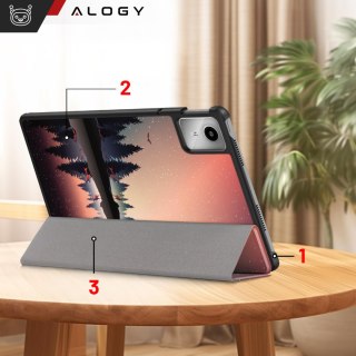 Etui do Lenovo Tab M11 10.95" K11 / K11E 11"TB330FU / TB330XU / TB331FC obudowa na tablet Case Alogy Book Cover Lake