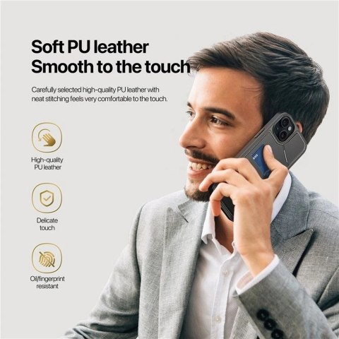 Etui DUX DUCIS Rafi II Mag - etui back cover z podstawką kompatybilne z MagSafe do iPhone 15 Plus