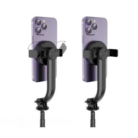 Selfie Stick L04S Magsafe Bluetooth statyw Tripod Black