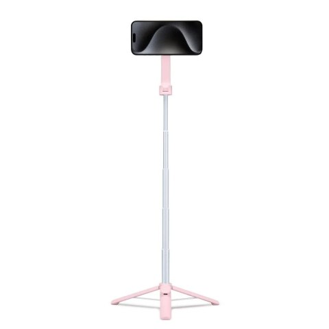 Spigen S570W Magsafe Bluetooth Selfie Stick Tripod Misty Rose