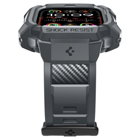 Etui Spigen Rugged Armor "Pro" do Apple Watch Ultra 1 / 2 (49 mm) Dark Grey