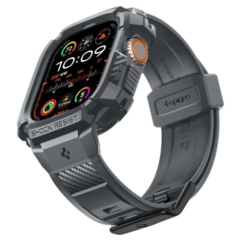 Etui Spigen Rugged Armor "Pro" do Apple Watch Ultra 1 / 2 (49 mm) Dark Grey
