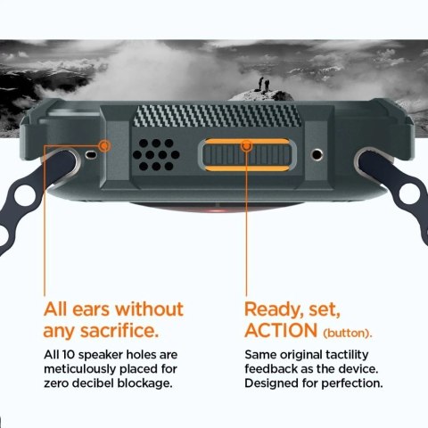 Etui Spigen Rugged Armor do Apple Watch Ultra 1 / 2 (49 mm) Abyss Green