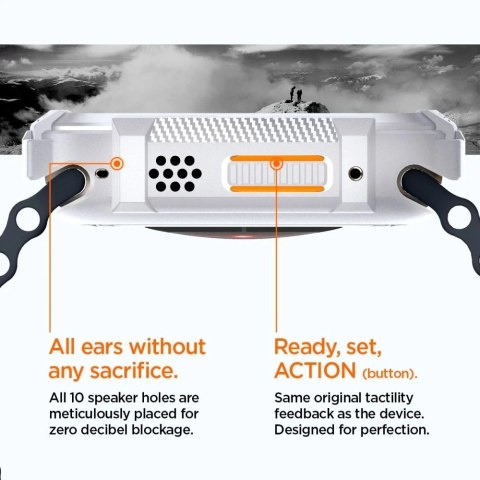 Etui Spigen Rugged Armor do Apple Watch Ultra 1 / 2 (49 mm) White