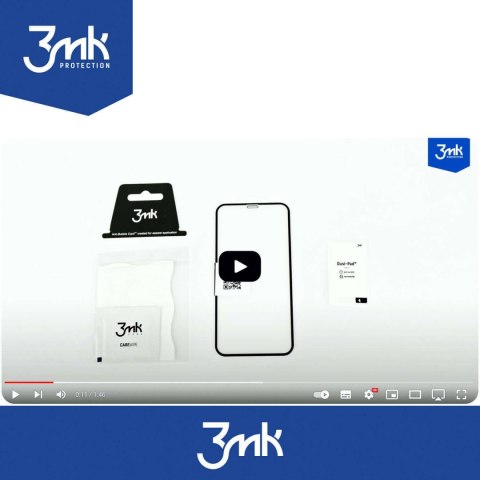 Szkło hartowane do Apple iPhone 15 Pro Max 3mk HardGlass Max ochronne na ekran Black