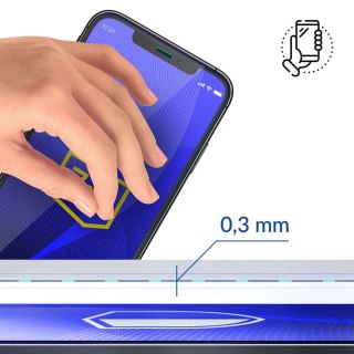 Szkło hybrydowe do Xiaomi Redmi Note 13 Pro 5G 3mk FlexibleGlass ochronne na ekran Glass 7h