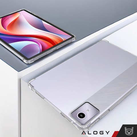 Etui Alogy Shockproof do Lenovo Tab K11 K11E 11" M11 10.95" TB330FU / TB330XU / TB331FC obudowa pokrowiec Przezroczysty