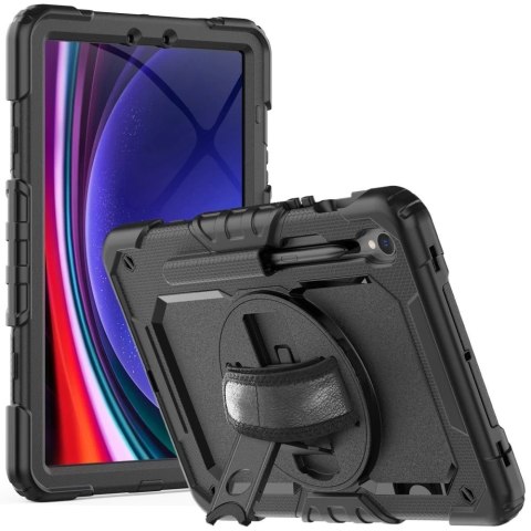 Etui Solid360 do Samsung Galaxy Tab S9 11.0 X710 / X716B Black