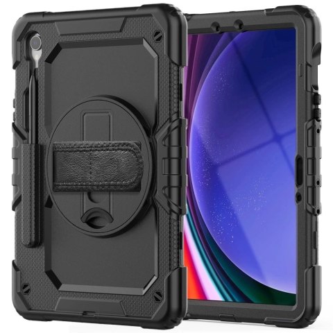 Etui Solid360 do Samsung Galaxy Tab S9 11.0 X710 / X716B Black