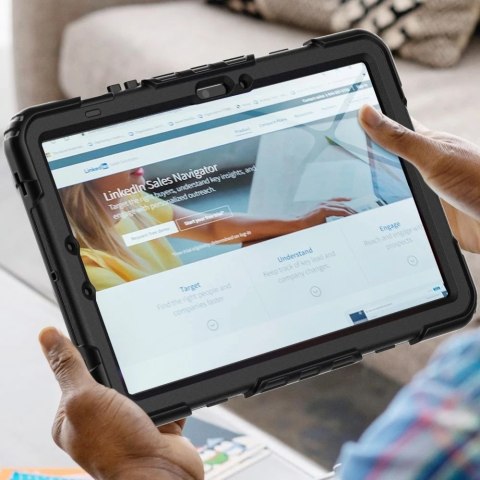 Etui Solid360 do Samsung Galaxy Tab S9 11.0 X710 / X716B Black