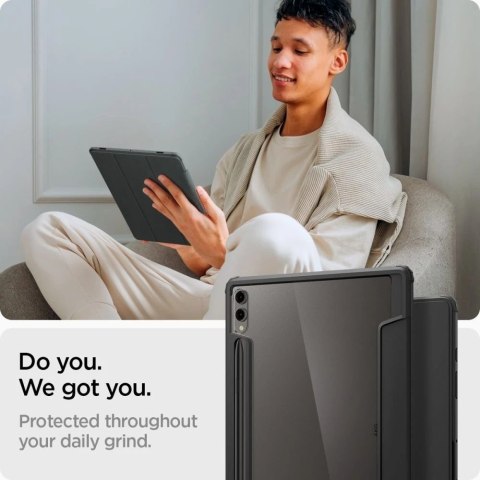 Etui Spigen Ultra Hybrid "Pro" do Samsung Galaxy Tab S9+ Plus 12.4 X810 / X816B Black