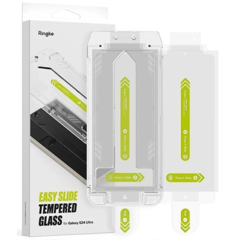 Szkło hartowane Ringke Easy Slide 2-pack do Samsung Galaxy S24 Ultra Clear