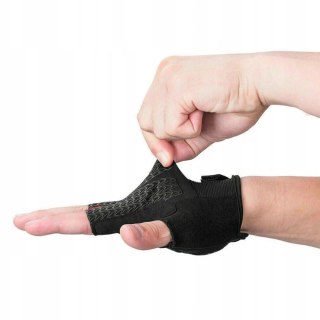 Rękawiczki rowerowe Rockbros S169BGR XXL z wkładkami żelowymi - szare