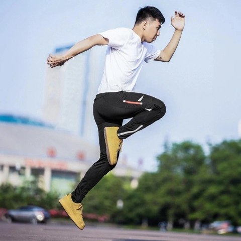 Spodnie rowerowe Rockbros RKCK0001 rozmiar 2XL - czarne