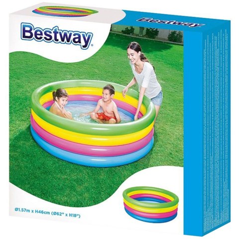 Basen dmuchany Bestway 4 Ringi 157x46 cm 3422 51117