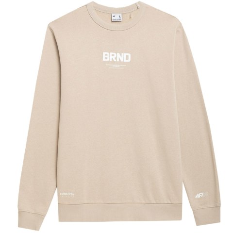 Bluza męska 4F brąz 4FSS23TSWSM237 81S Bluza męska 4F brąz 4FSS23TSWSM237 81S