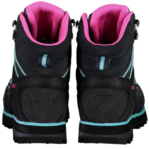Buty trekkingowe damskie CMP Moon Mid WP szaro-różowo-błękitne 31Q479633UL Buty trekkingowe damskie CMP Moon Mid WP szaro-różowo-błękitne 31Q479633UL