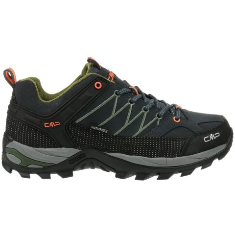 Buty trekkingowe męskie CMP Rigel Low WP szaro-zielone 3Q1324751UG Buty trekkingowe męskie CMP Rigel Low WP szaro-zielone 3Q1324751UG
