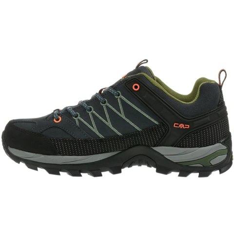 Buty trekkingowe męskie CMP Rigel Low WP szaro-zielone 3Q1324751UG Buty trekkingowe męskie CMP Rigel Low WP szaro-zielone 3Q1324751UG