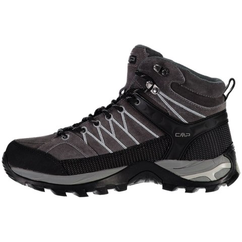 Buty trekkingowe męskie CMP Rigel Mid WP szaro-czarne 3Q12947U862 Buty trekkingowe męskie CMP Rigel Mid WP szaro-czarne 3Q12947U862