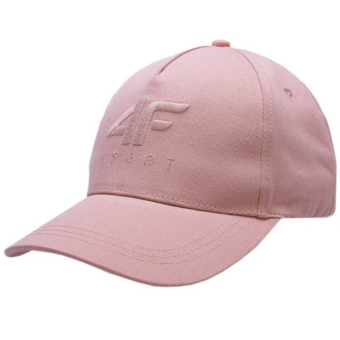 Czapka z daszkiem damska 4F F116 jasny róż 4FSS23ACABF116 56S Czapka z daszkiem damska 4F F116 jasny róż 4FSS23ACABF116 56S