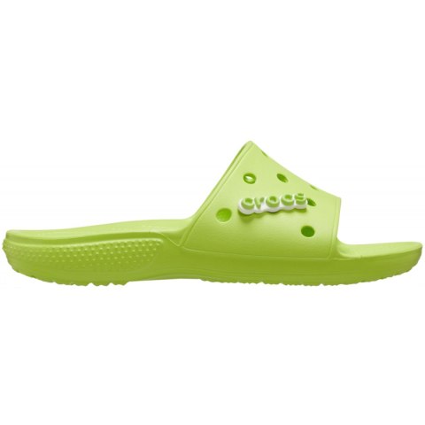 Klapki Crocs Classic Slide zielone 206121 3UH