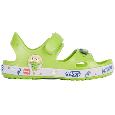 Sandały dla dzieci Coqui Yogi zielone 8861-632-1546A Sandały dla dzieci Coqui Yogi zielone 8861-632-1546A