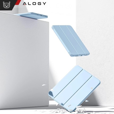 Etui do Apple iPad 11gen. 11" 2025 / 10gen. 10.9" 2022 obudowa na tablet Alogy Smart Case Pencil Holder Niebieskie