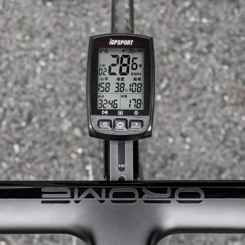 Uchwyt rowerowy Rockbros 29210005002 Garmin Bryton Cateye na kierownicę - czarny