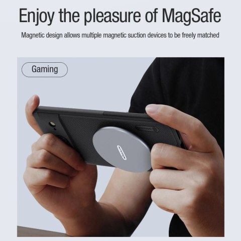 Etui Nillkin Super Frosted Shield Pro Magnetic Case na Google Pixel 8 - czarne