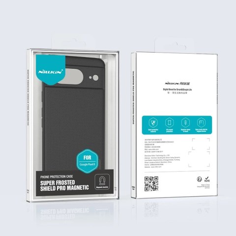 Etui Nillkin Super Frosted Shield Pro Magnetic Case na Google Pixel 8 - czarne