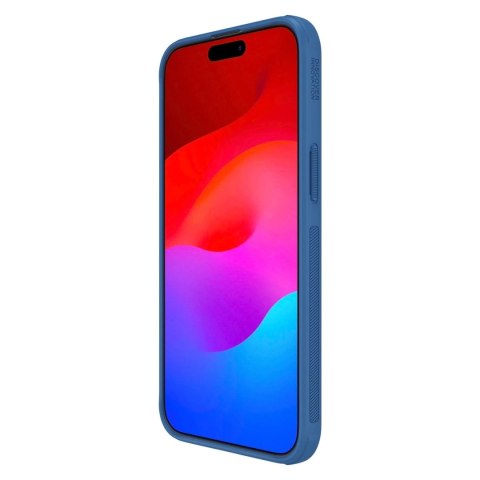 Etui Nillkin Super Frosted Shield Pro Magnetic Case na iPhone 15 Pro Max - niebieskie