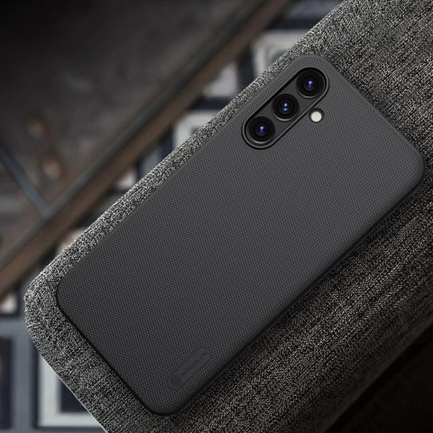 Etui Nillkin Super Frosted Shield do Samsung Galaxy A15 5G sztywny pokrowiec - czarny