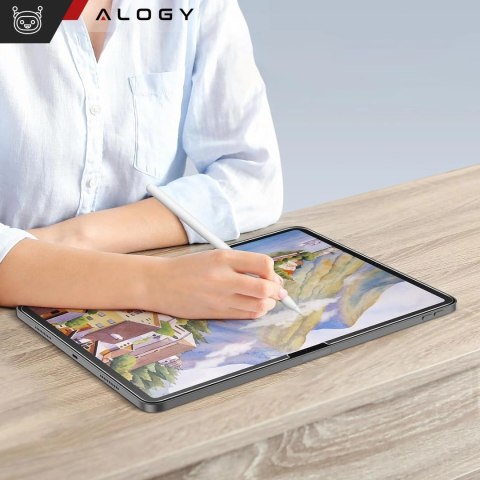 2x Folia matowa Alogy Matte Paper Screen Feel do Apple iPad Air 6 13" 2024 / iPad Pro 13" 2024