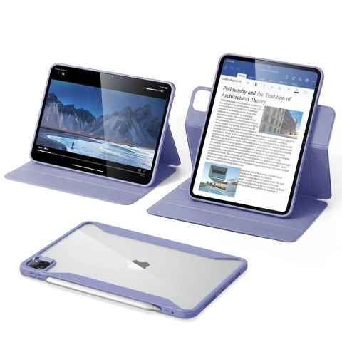 Etui ESR Rebound Hybrid do Apple iPad Pro 13 7 / 2024 Lavender