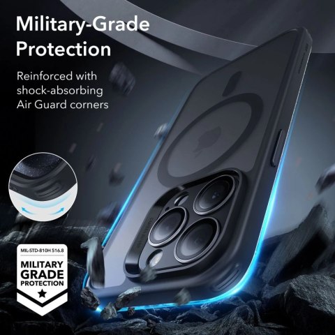 Etui ESR Classic Pro Set Halolock Magsafe do Apple iPhone 15 Pro Frosted Black