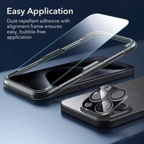 Etui ESR Classic Pro Set Halolock Magsafe do Apple iPhone 15 Pro Max Frosted Black