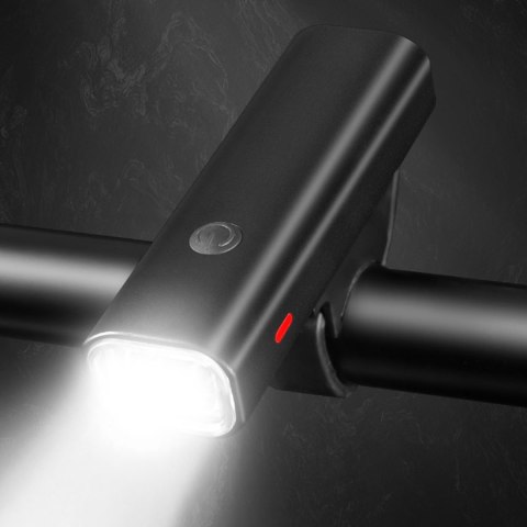 Lampka rowerowa przód LED przednia światło roweru oświetlenie wodoodporna akumulator światełko na rower