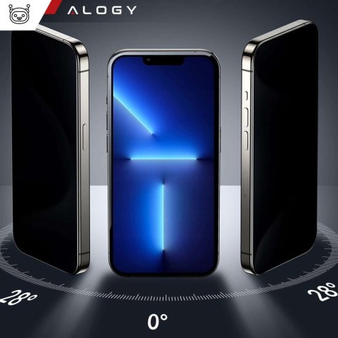 Szkło prywatyzujące do iPhone 14 Plus / 13 Pro Max Anti-Spy Private Antyszpiegowskie hartowane matowe na ekran