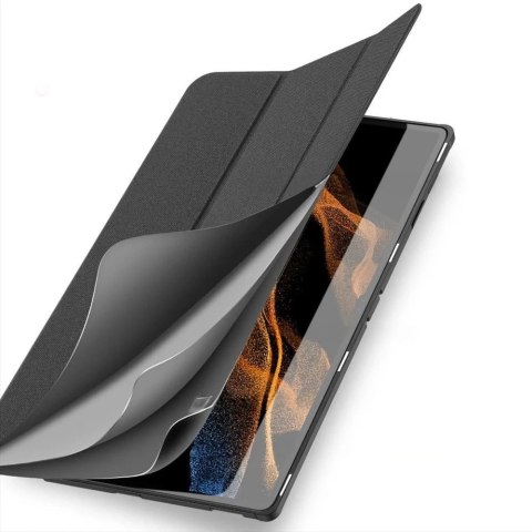Etui Dux Ducis Domo składane z miejscem na rysik do Samsung Galaxy Tab S9 Ultra czarne