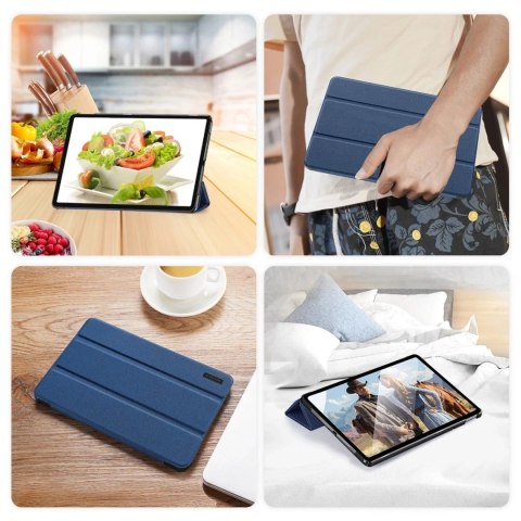 Etui Dux Ducis Domo z klapką i smart sleep na Lenovo Tab K11 / K11E 11" M11 - niebieskie