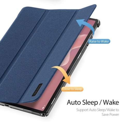 Etui Dux Ducis Domo z klapką i smart sleep na Lenovo Tab K11 / K11E 11" M11 - niebieskie