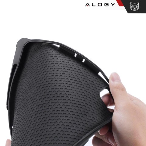 Etui ochronne z klawiaturą do Apple iPad Pro 13" M4 2024 7gen Alogy Keyboard case z miejscem na rysik klawiatura Bluetooth czarn
