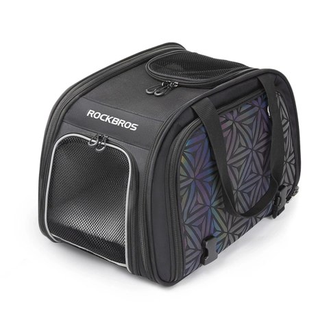 Torba rowerowa Rockbros 30140028001 transportowa dla kotów i psów - czarna