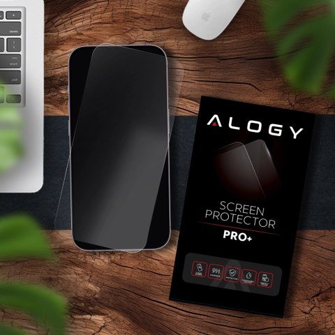 2x Szkło hartowane do Apple iPhone 16 ochronne szkiełko na ekran 9H Alogy Heavy Pro+™️ [2szt]