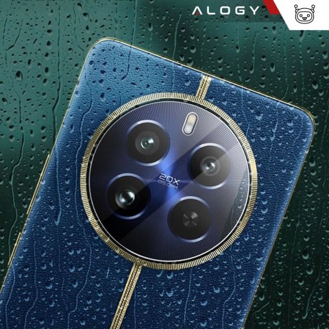 2x Szkło hartowane na obiektyw aparat do Realme 12 PRO / Realme 12 PRO+ PLUS 5G Alogy przezroczyste