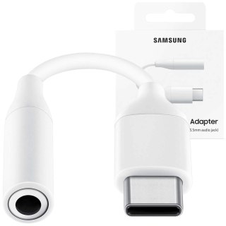 Adapter Samsung EE-UC10JUWEGUS przełączka przejściówka Audio USB-C do JACK 3,5MM Oryginalny Biały